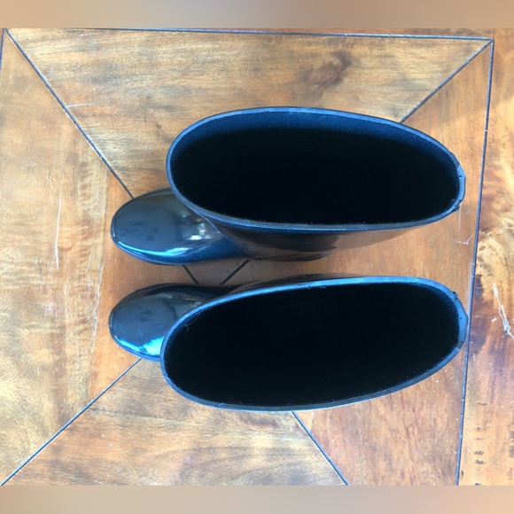 Sugar Women’s Raffle Tall Rain Boots, Size 9, Black - Picture 5 of 7